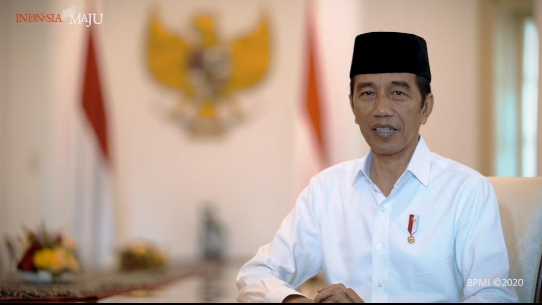 Presiden Jokowi: Idul Fitri, Momen Jaga Kesatuan Bangsa